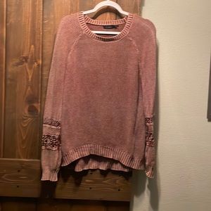 Women’s distressed sweater